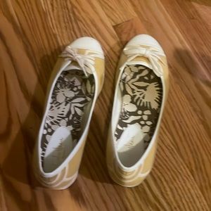 Yellow Cole Haan shoes